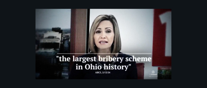 Ohio Senate Race Ads Link Husted to Bribery Allegations